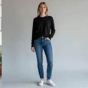 Magaschoni Black Crewneck Sweater